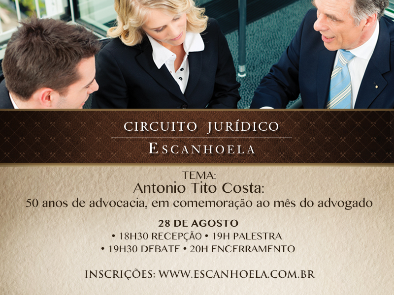 Antonio Tito Costa - 50 Anos de Advocacia - Mês do Advogado