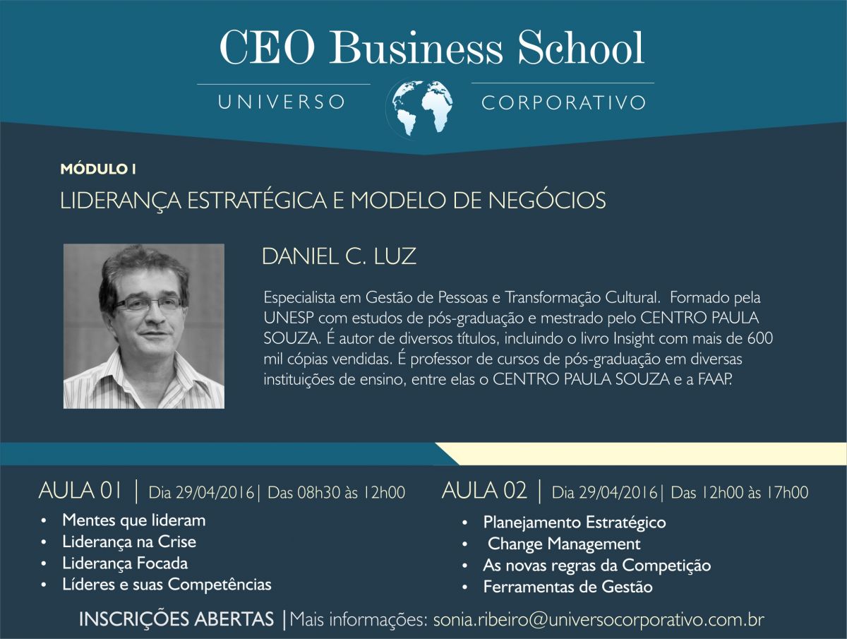 CEO Business School - Liderança e Modelo de Negócios