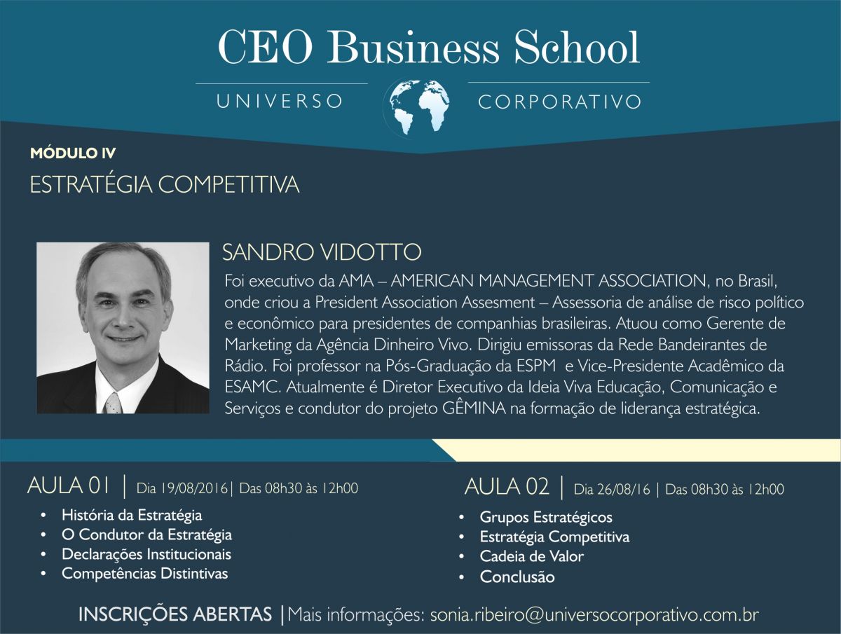 CEO Business School - Estratégia Competitiva