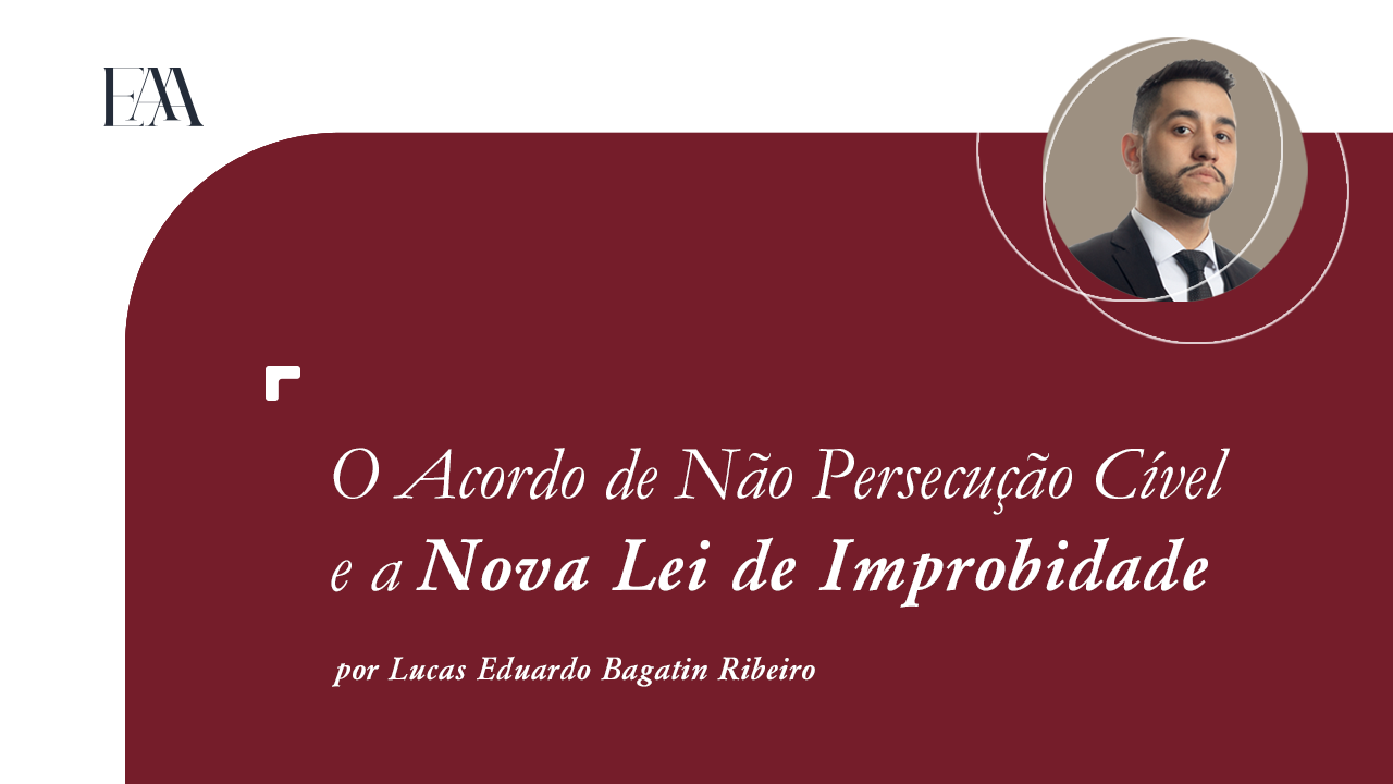 (Português) O Acordo de Não Persecução Cível e a Nova Lei de Improbidade